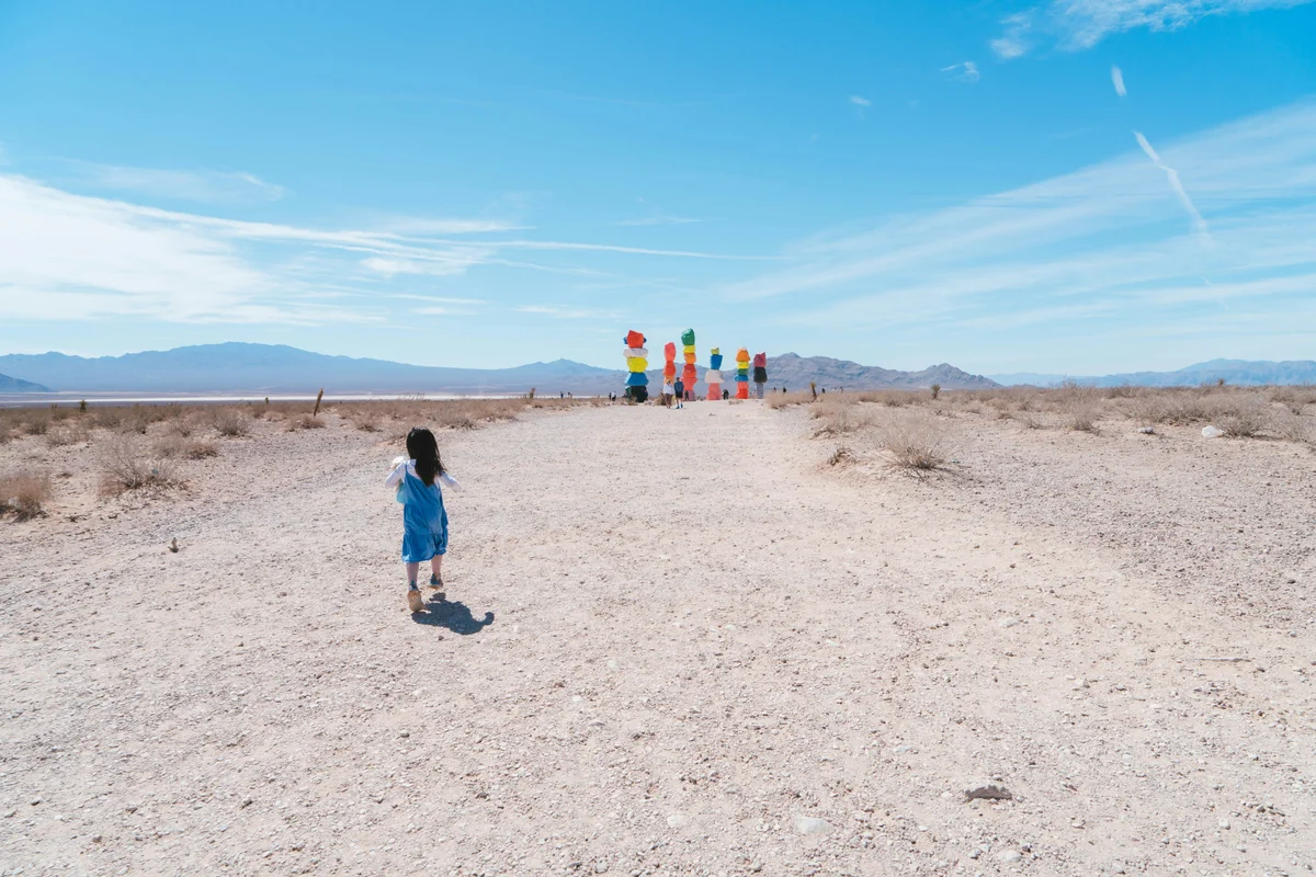 Child learning in Nevada desert landscape representing homeschool education opportunities in the Silver State