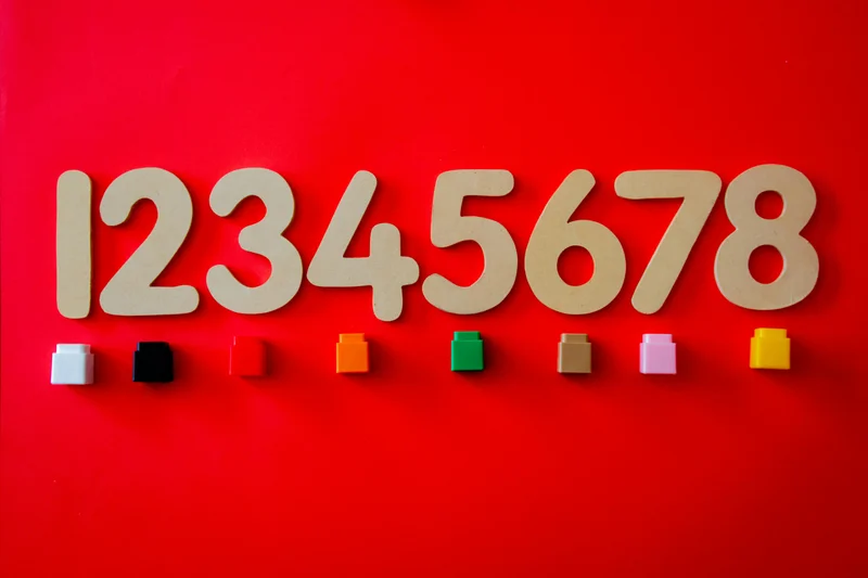 Colorful wooden building blocks for hands-on math learning - mastery approach focuses on deep understanding