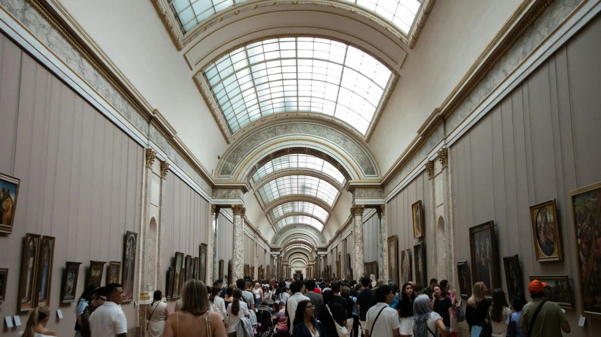 Art museum gallery for Charlotte Mason picture study